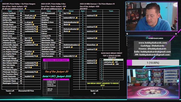 hobbydadcards - Twitch