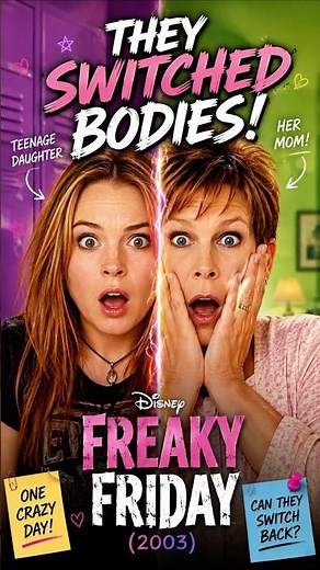 They Switched Bodies Overnight 😱 | Freaky Friday (2003) #movie #shorts