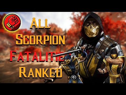 All 23 Scorpion Finishers Ranked! | Mortal Kombat Discussion