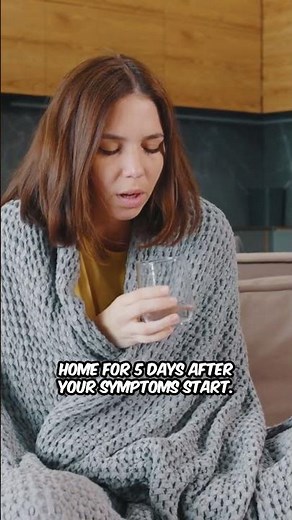 Flu Symptoms? Here's When to Stay Home! 🤒