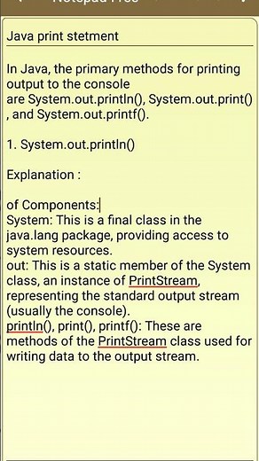 Java print stetment. || Print statem in Java || #Java #print #stetment #coding #shorts