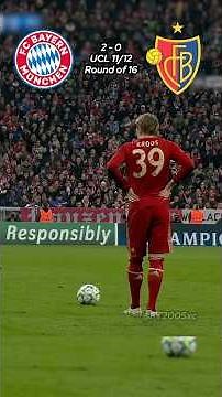 Bayern vs Basel UCL 11/12