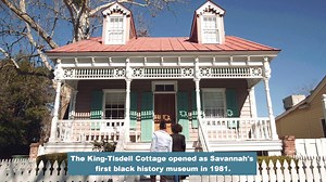 Savannah's first black history museum, The King-Tisdell Cottage, is housed inside of a Victorian-style cottage built in 1896. | Visit Savannah