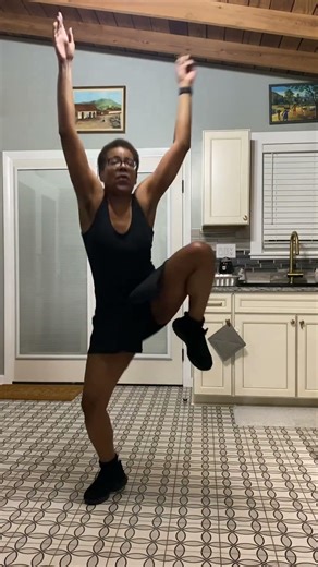 Bestselling Author Tananarive Due dancing! - check out www.warrior-walk.com for muscle & energy