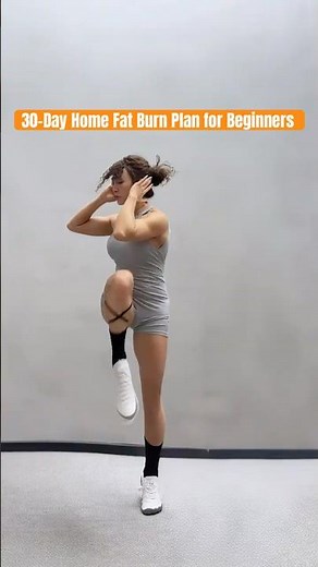 30 Day Full Body Fat Burning Home Workout Plan for Beginners – Just 1 Simple Move