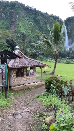 Player room with beautiful view #waterfall #aadhyaofficial