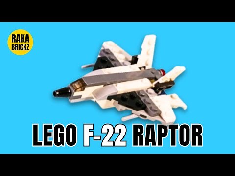 Building LEGO's Most Advanced Stealth Jet! | F-22 Raptor MOC Tutorial