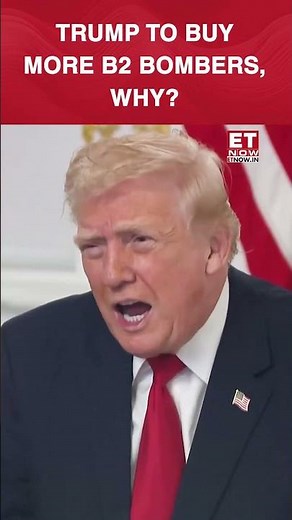 US President Donald Trump Plans To Buy More B2 Bombers, But Why? | Breaking News #shorts