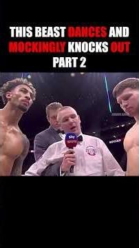 Not Only Dances But Knocks OUT COLD #boxing #strongman #athlete #boxer #mma