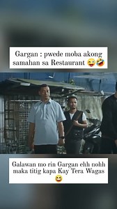 Nakuh papasama pa tong Gargan nato sa Restaurant ano nanaman plano mo kakain kayu ng sabay ni Tera 😜😂 kung maka titig pa wagas 😆 #EncantadiaChroniclesSanggre #sangre #fblifestyles #fbviral | Trending Serye