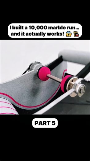 I built a 10,000 marble run… and it actually works! 😱🏗️ #MarbleRun #Engineering #Satisfying #DIYProject #ViralBuild