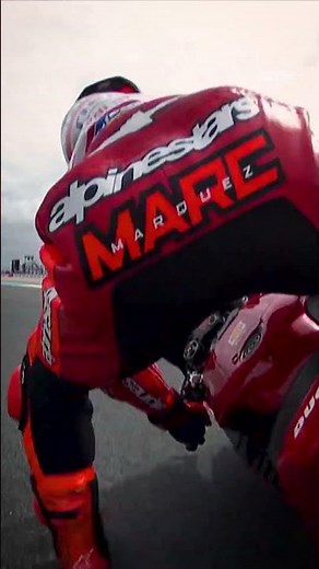 Marc Marquez highsides! | 2025 Dutch GP
