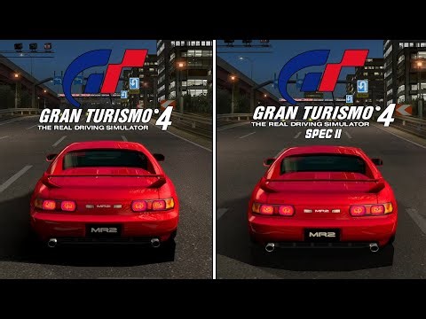 GT4 vs GT4 Spec II | Toyota MR2 GT-S | Sound Comparison