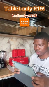 31K views · 869 reactions | TEMU R19 tablet!李 code: dyy3295 | Kananelo J Makhethe | Facebook