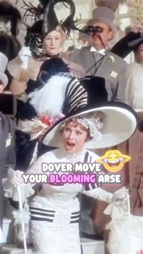 Eliza's MESSY Side Showed Up Here 🤣 | My Fair Lady (1964) #shorts #comedy