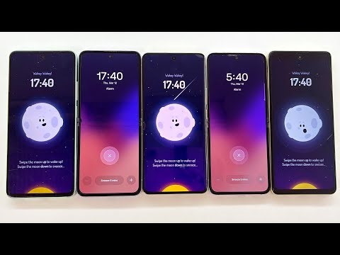 Alarm Clock + Timer Samsung Z Flip 3, Z Flip 5, Realme 12 Pro, Realme C67, Blackview Shark 8