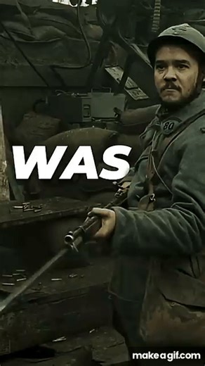 The Friendliest Soldier of WW1? on Make a GIF
