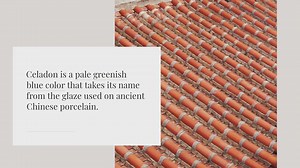 Is celadon always green?