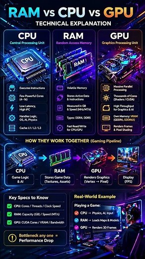 Don’t Upgrade PC Before Watching This 😱 CPU vs GPU vs RAM