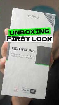 Infinix Note 50 Pro Unboxed