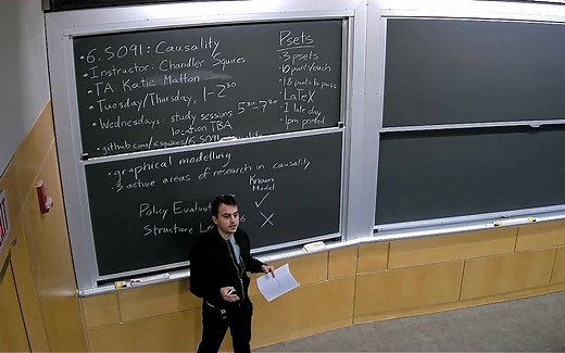 2023 MIT 因果机器学习课程 IAP course 6.S091 Lecture 1 - Structural Causal Models