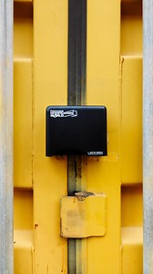 Keep your cargo safe wherever it goes. This heavy-duty lockbox with 80mm shackle lock is built to stop bolt cutters in their tracks. Upgrade your container security today! #diy #containerlock #security #seacans | Container Modification World