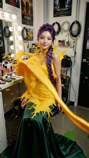 Paint Attack on Rumi! Pick Your Favorite Color 😨🎨