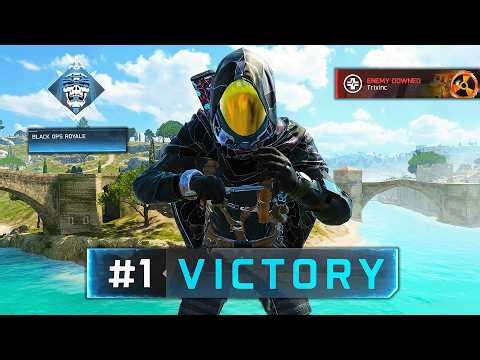 KNIFE ONLY BLACKOUT 2 VICTORY!! (Black Ops Royale)