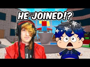 playing roblox with a SPECIAL GUEST...
