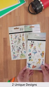 Disney 100th Anniversary - Standard 4 Sheet Stickers Standard Stickers - 4 Sheet