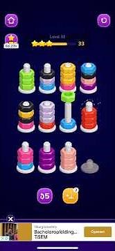 Nut Sort: Color Sorting Game | Level 31 | NO REVERTS #mobilegame #gaming #gameplay