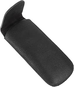 Mikinona 1pc Practical Leather Harmonica Case Ten-hole Storage Box for Blues Harmonica Stylish and Protective Holder for Travel for Beginners and Music Enthusiasts Black