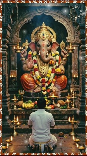 Om Gang Ganapataya Namo Namah 108 Times.#GaneshMantra #GanpatiBappa#Vighnaharta#GaneshBhajan.