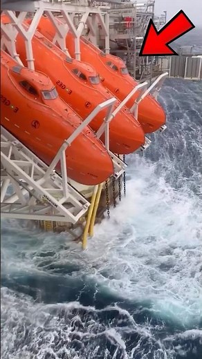 How Lifeboats Save Lives in Seconds #filter