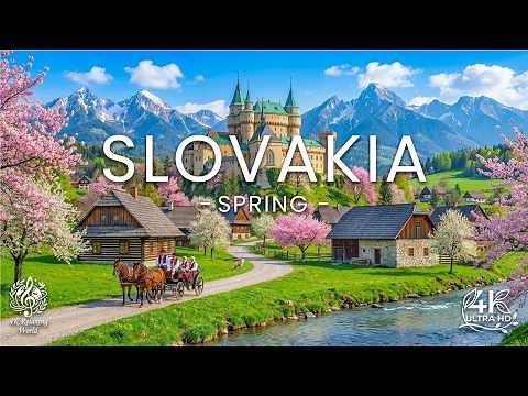 Slovakia in Spring 4K | Mountain Heritage – High Tatras, Štrbské Pleso & Slow Alpine Air Flowing