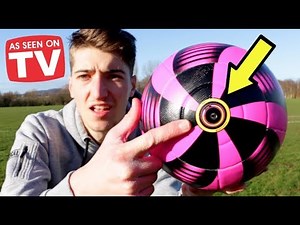 'Kick HERE for CRAZY Knuckleball' - Testing Strange Football Products