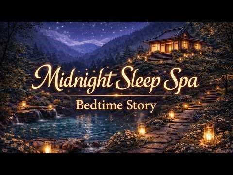 Bedtime Story for Sleep 🌙 The Midnight Sleep Spa | Fall Asleep Fast (8 Hours)