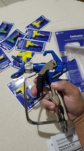 4K views · 30 reactions | Pistola Contractor PC @gracoairlessbrasil . #spray #airless #contractorpc #graco #conhecimento #projeto #dicas #tools #painting | Paulo Oliveira Pintor | Facebook