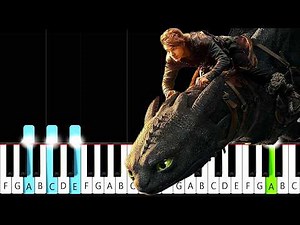 Test Drive (How To Train Your Dragon) - Piano Tutorial