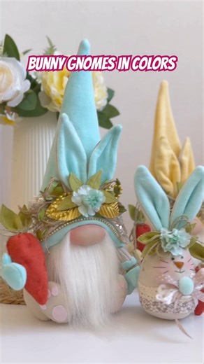 Bunny Gnomes in colors | DIY gnome | tutorial | masterclass #gnomebylana