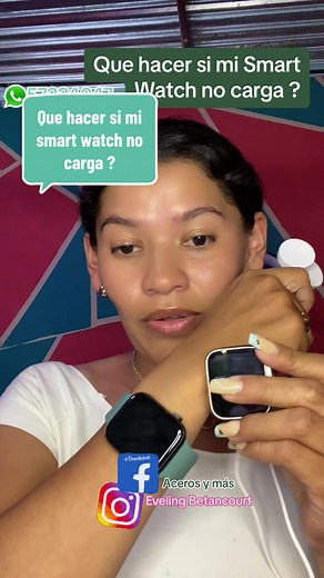 ¿Qué hacer si mi Smart Watch no carga?