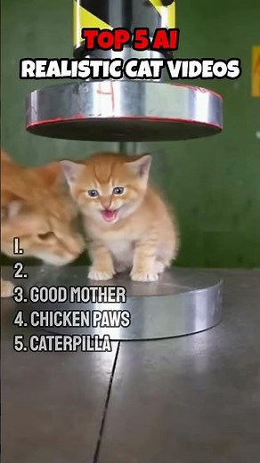 These AI Cat Videos Are TOO Real to Be Fake #sora #funny #ai #cat