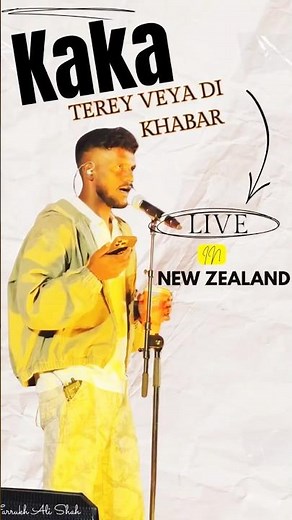 Kaka Singing LIVE in New Zealand | Tere Viya Di Khabar | Emotional Punjabi Song 2025 #punjabi #kaka
