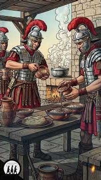 What Did 5,000 Roman Soldiers Eat Every Day #shorts
