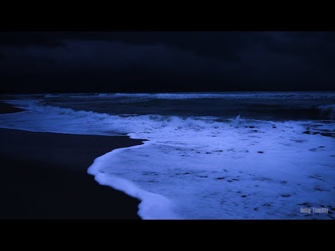 Drift into Deep Sleep in 5 Minutes with Calming Ocean Wave Sounds at Night 💤 Have a nice Dream!