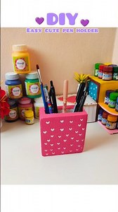 DIY easy pen box amazing craft idea#diy