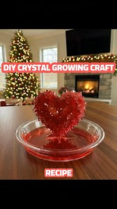 462K views · 3.3K reactions | A striking crystal heart grown upright...