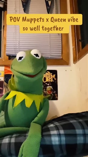 Kermit Sings! on Instagram: "Kermit sings Queen Medley I don’t know what it is Muppets and Queen songs vibe so great together #queen #bohemianrhapsody #kermit #kermitsingz #singing"