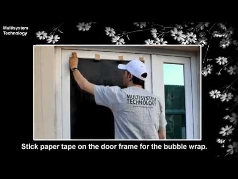 How to remove glass etched and frosted window film