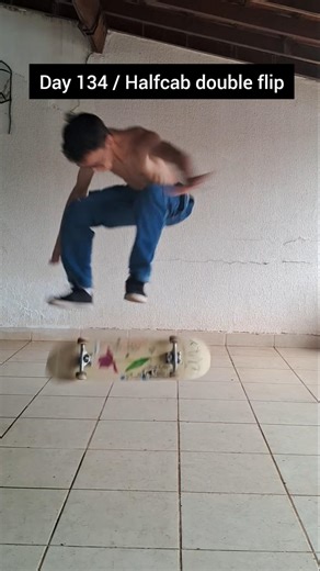 Half cab double flip! clean #skateboarding #everyday